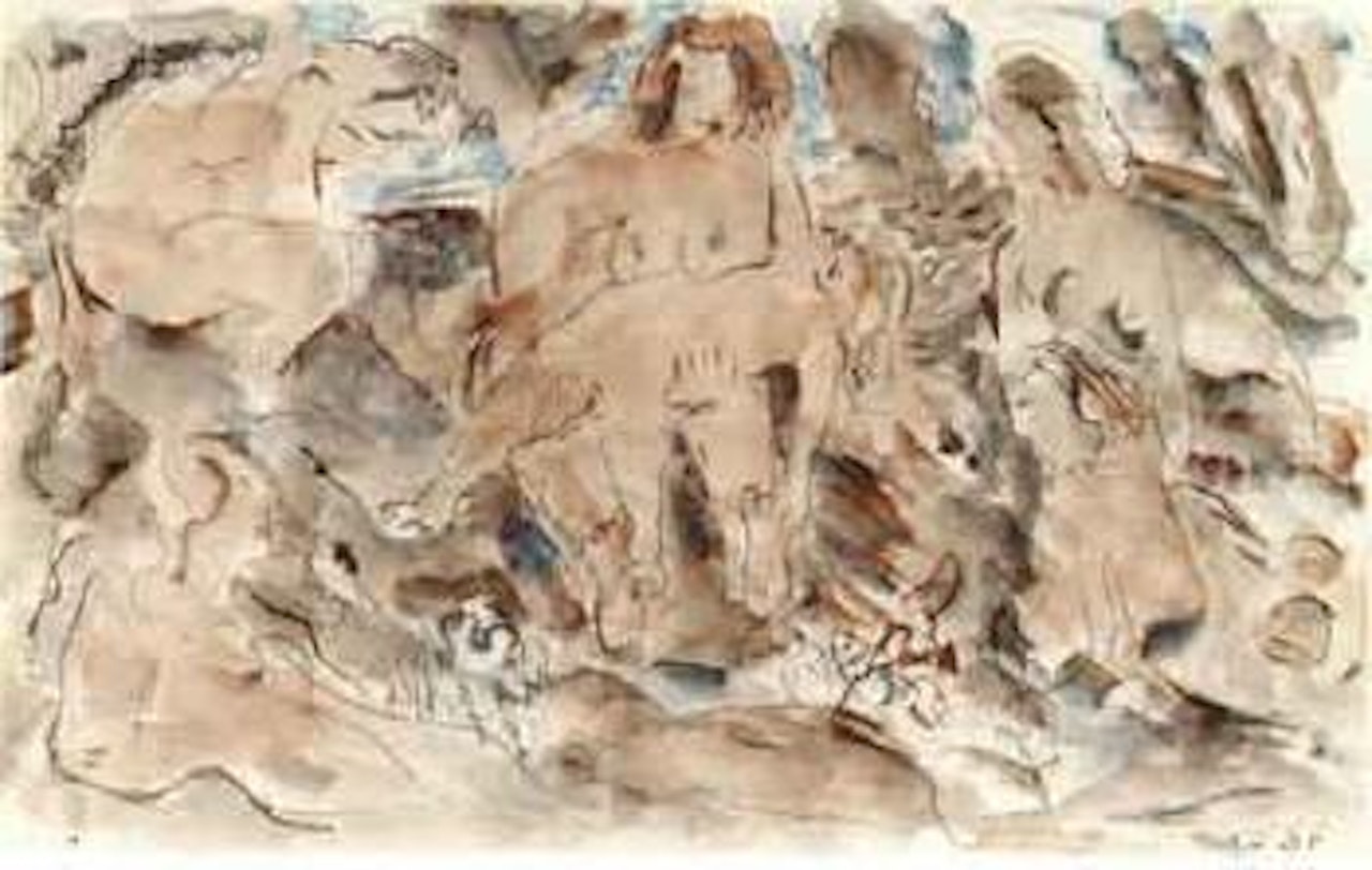 Grouping, nude figures by John Marin