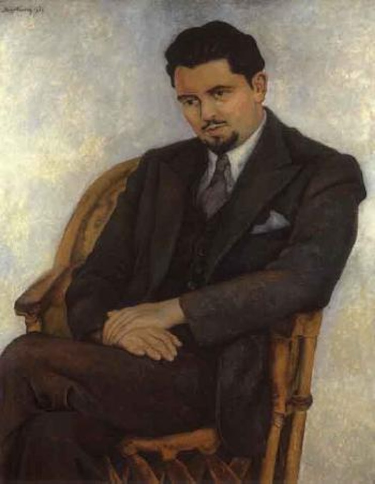 Retrato del poeta Lalane by Diego Rivera