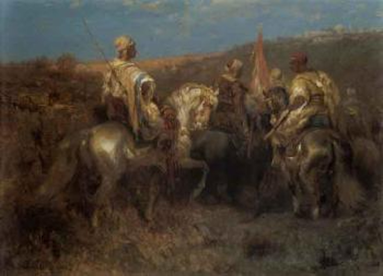 Return of Pasha by Adolf Schreyer