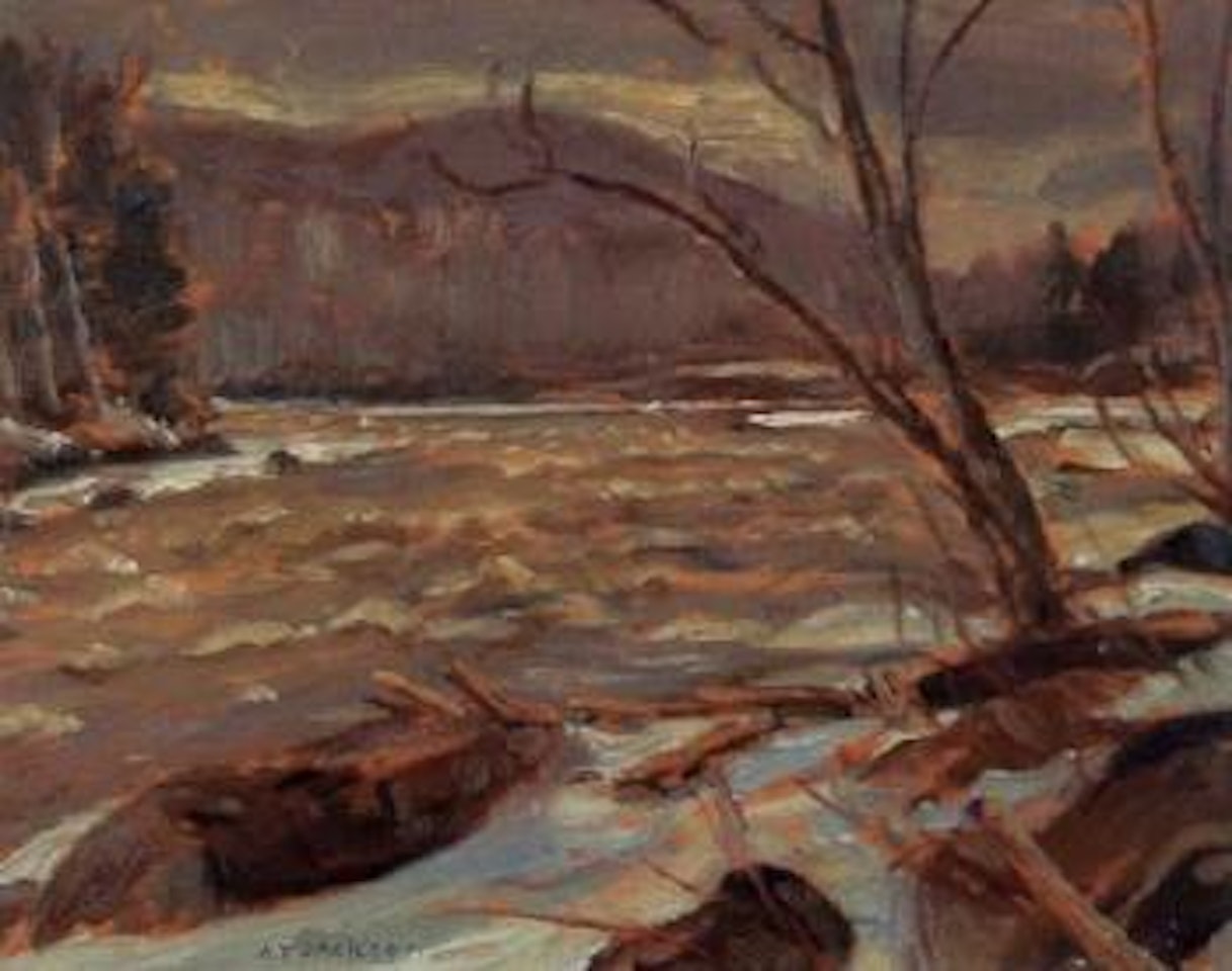 Rapids on the Rouge River by Alexander Young Jackson