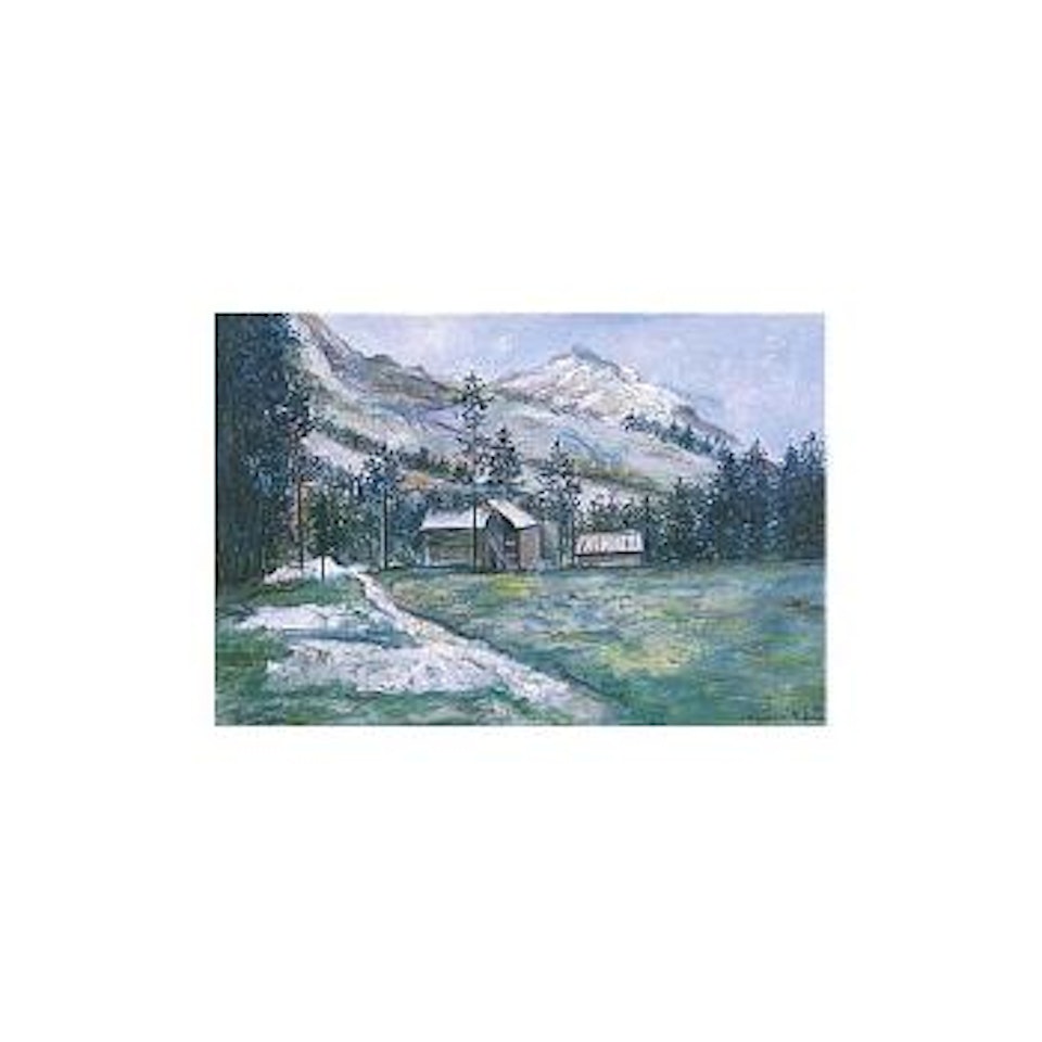 Paysage en montagne by Maurice Utrillo