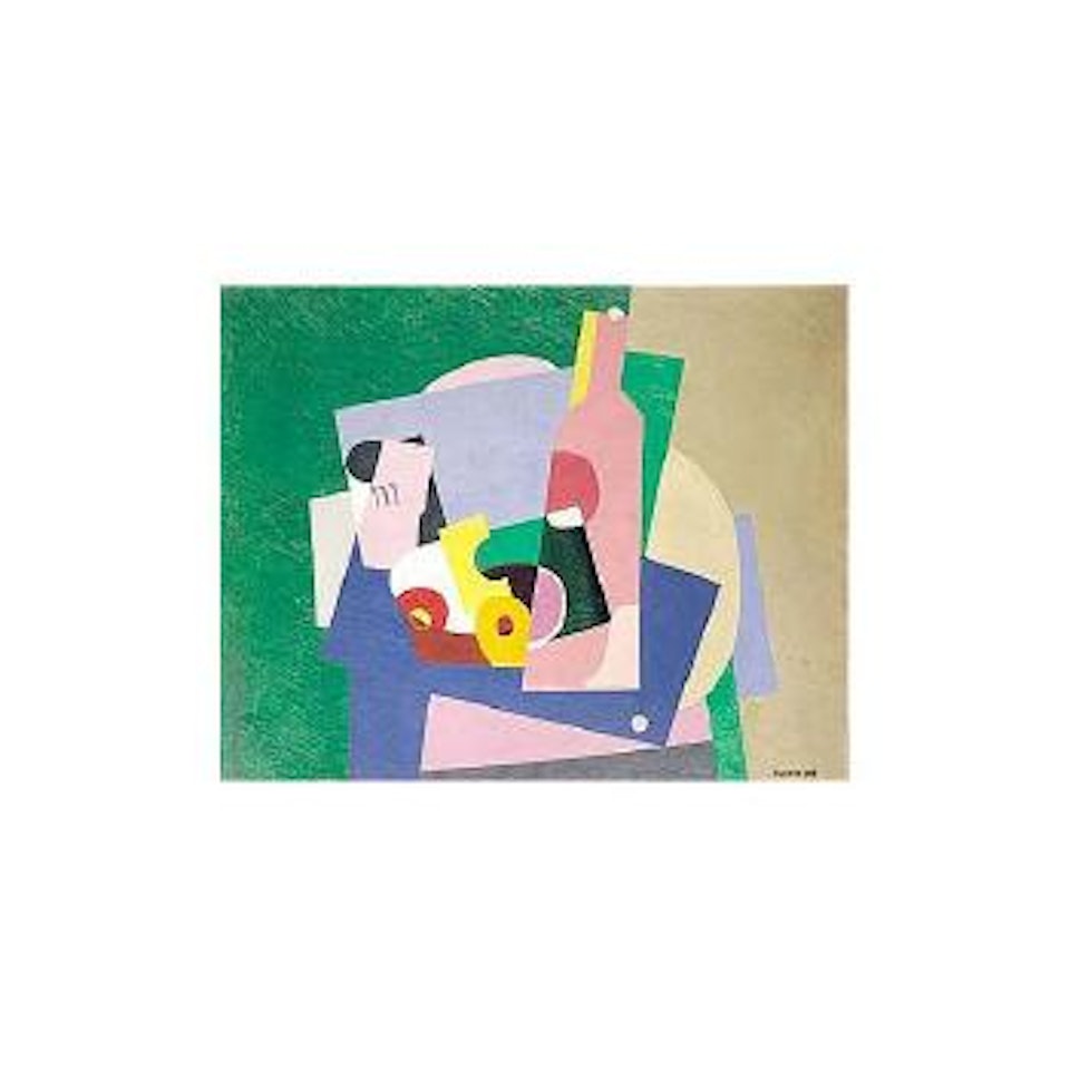 Nature morte a la bouteille by Georges Valmier