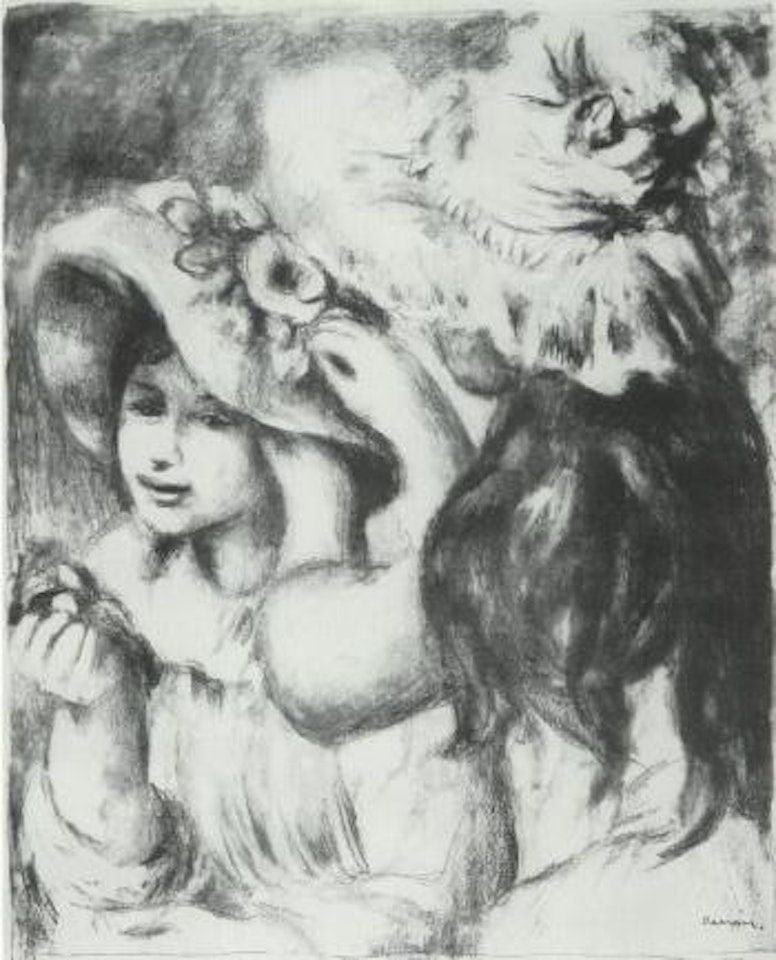 Le chapeau epingle by Pierre-Auguste Renoir