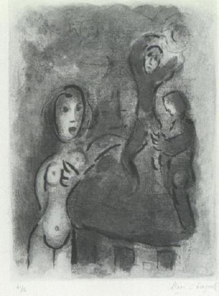 Rahab and the Spies of Jericho by Marc Chagall