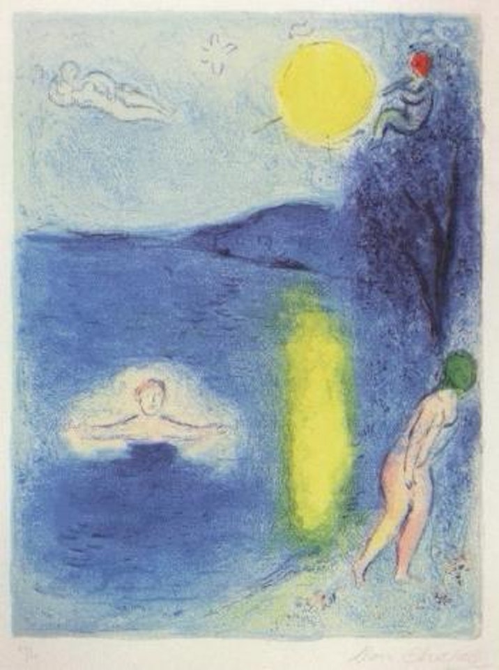 La saison de l'ete by Marc Chagall