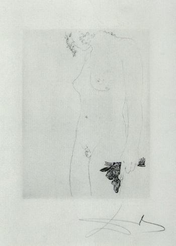 Les chants de Maldoror: Gala by Salvador Dali