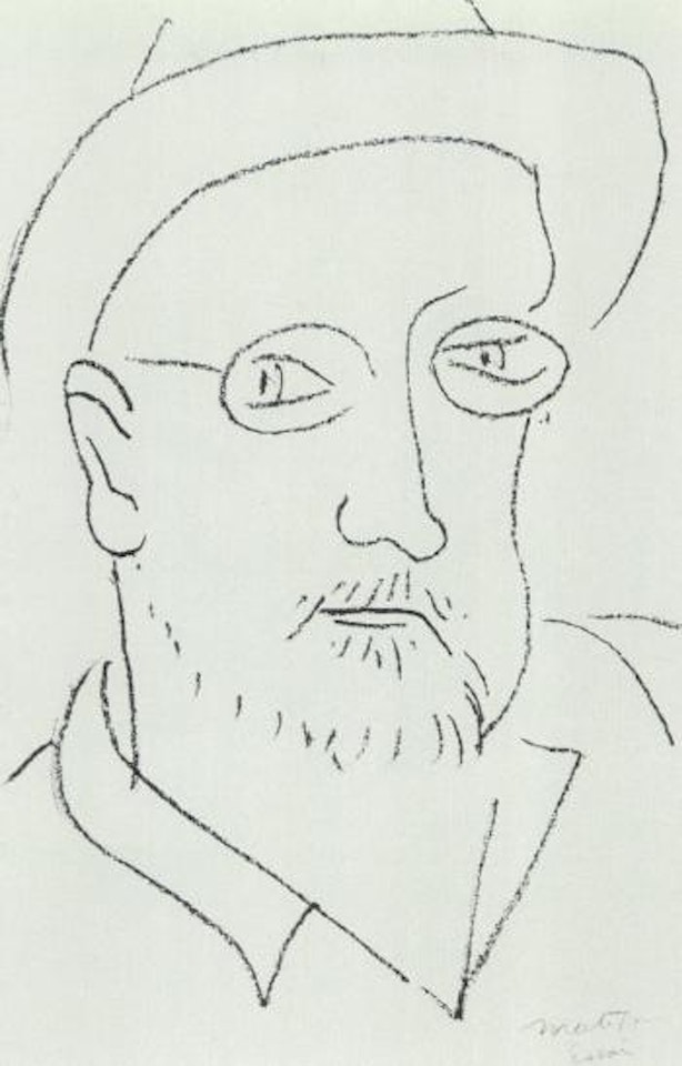 Autoportrait au chapeau by Henri Matisse