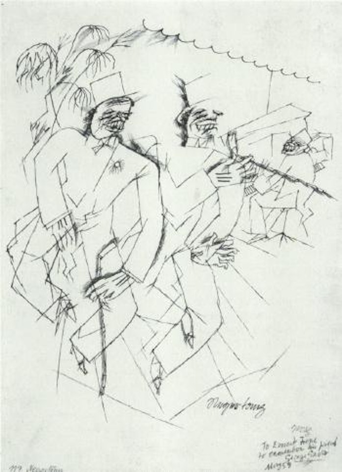 Negertanz by George Grosz