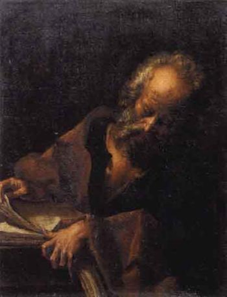 Saint with book by Neapolitan School