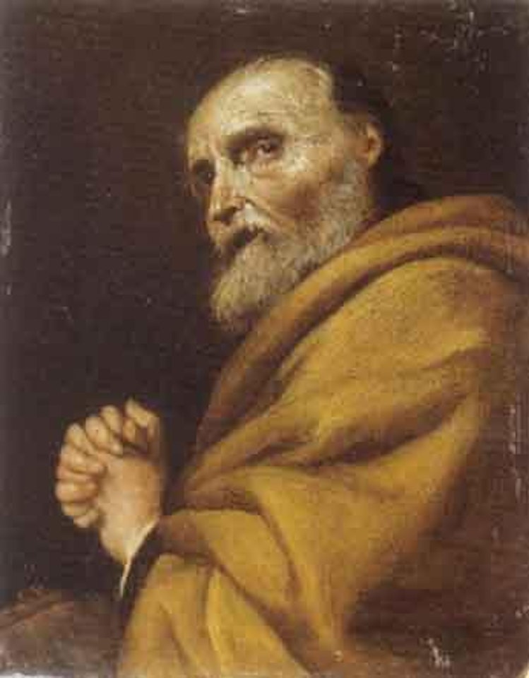 San Pietro in preghiera by Jusepe de Ribera