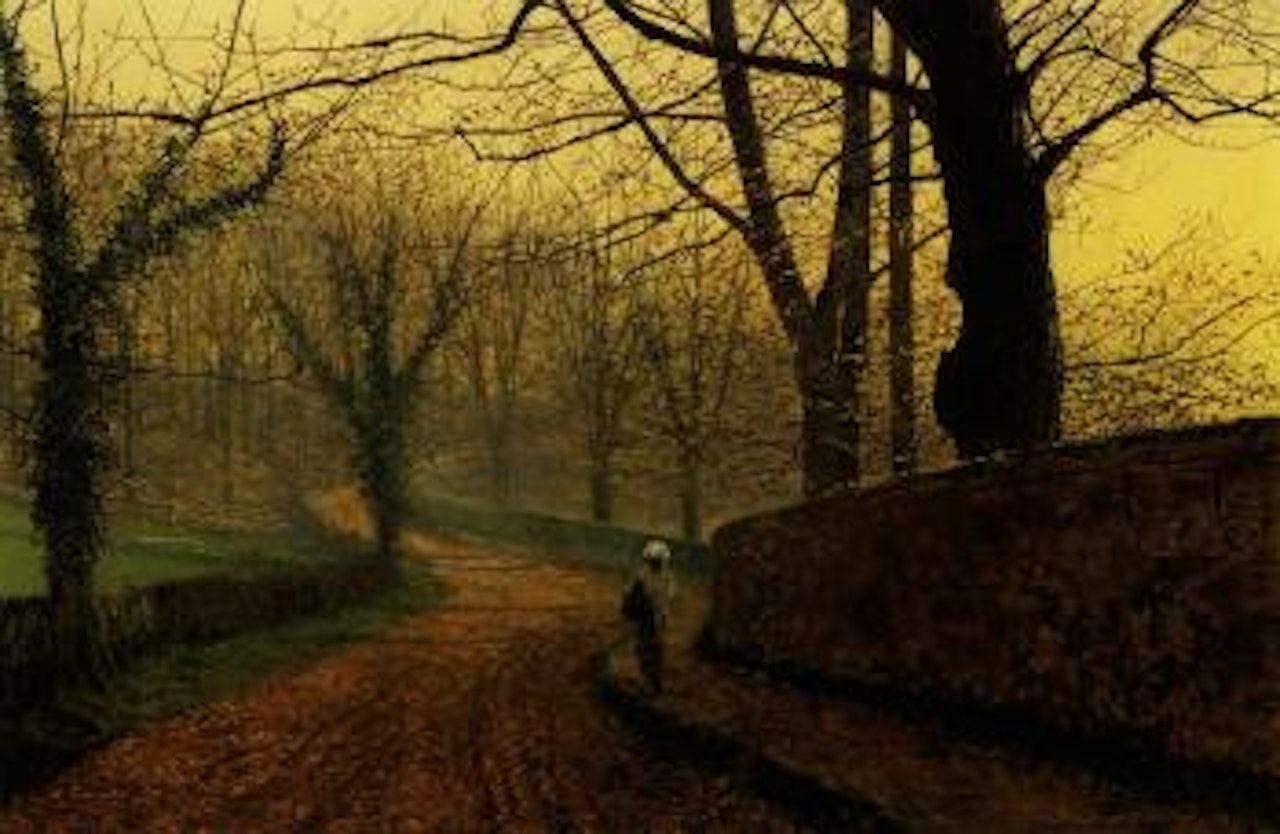 Stapleton Park near Pontefract by John Atkinson Grimshaw