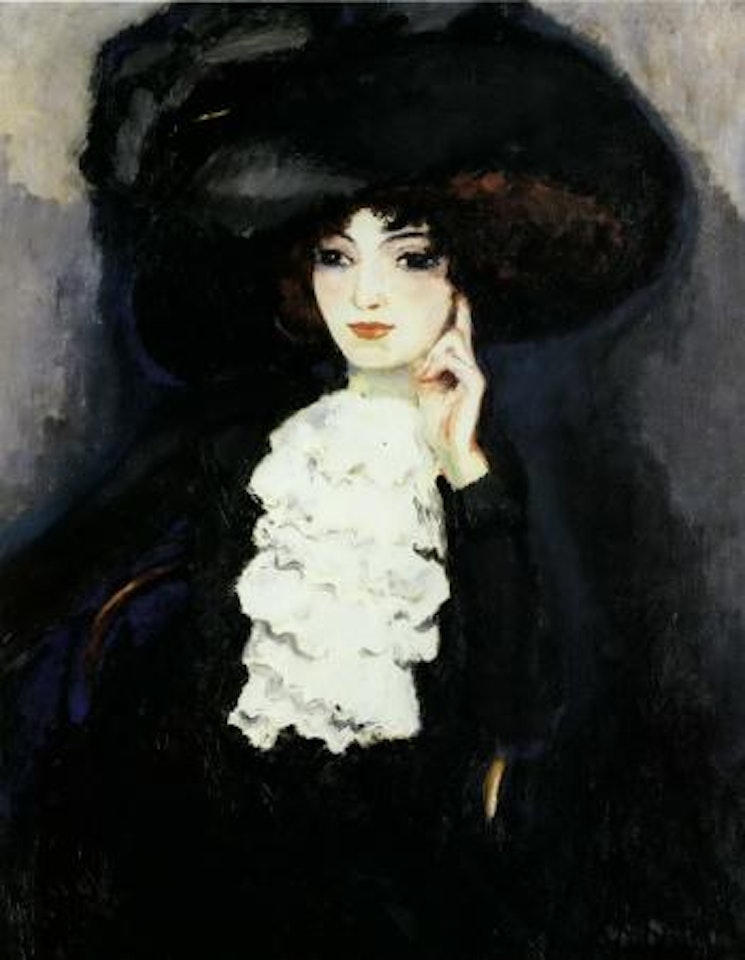 La dame au jabot by Kees van Dongen
