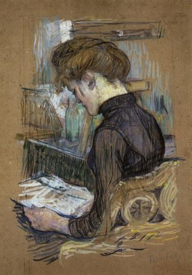Helene V by Henri de Toulouse-Lautrec
