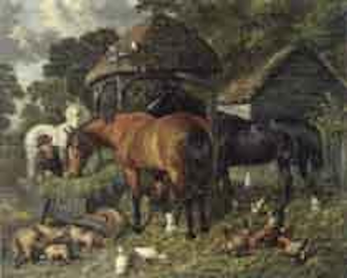 Farmyard friends by John Frederick Herring