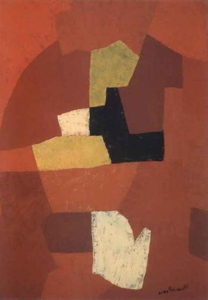 Composition rouge by Serge Poliakoff