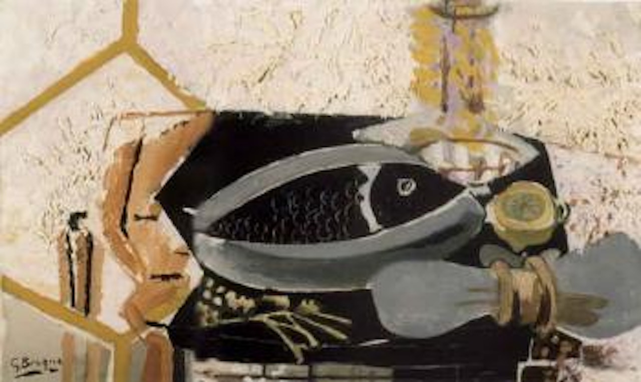 Nature morte a la serviette by Georges Braque