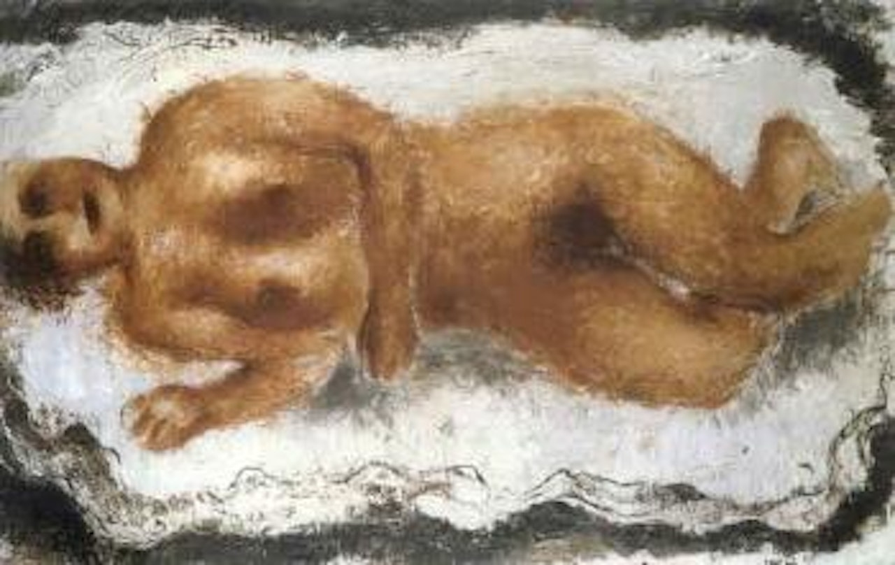 Nu Rose by Jean Fautrier