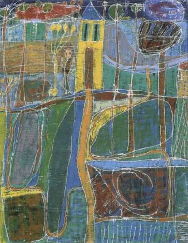 Maison de campagne by Jean Dubuffet