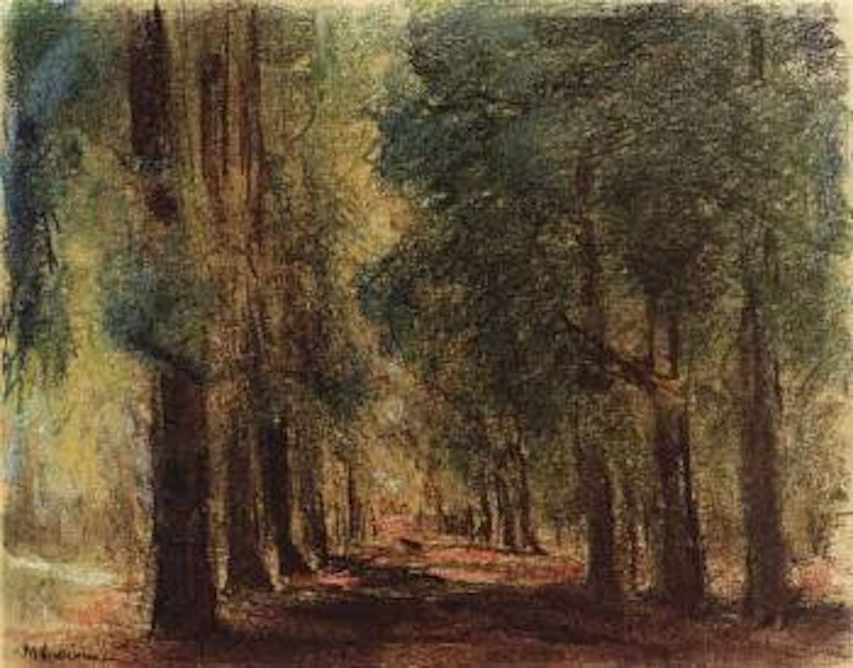Allee in Sakrow by Max Liebermann