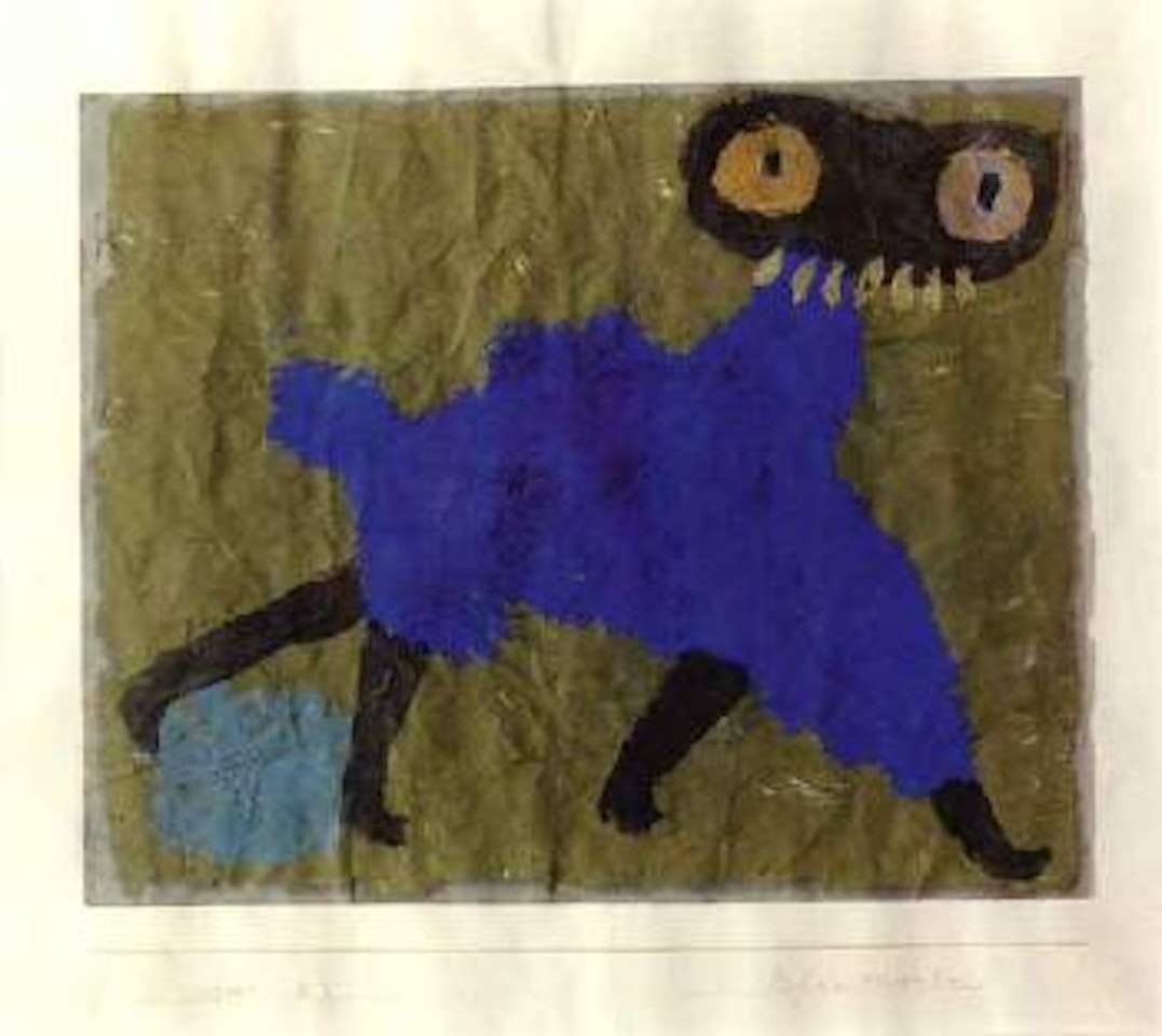 Blaumantel by Paul Klee