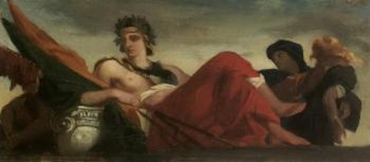 La guerre by Eugene Delacroix