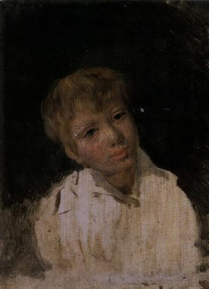 Portrait de garconnet by Eugene Delacroix