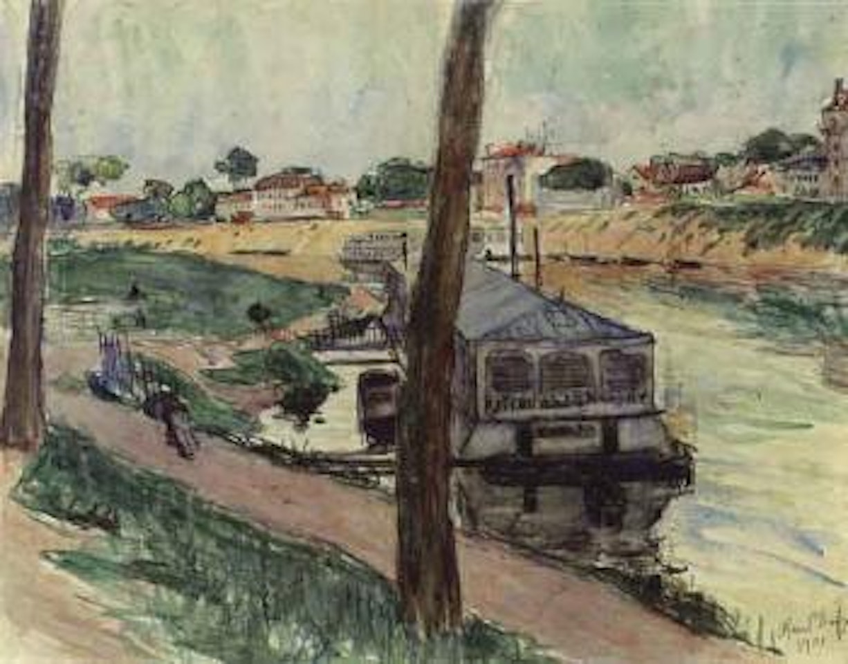 La peniche by Raoul Dufy