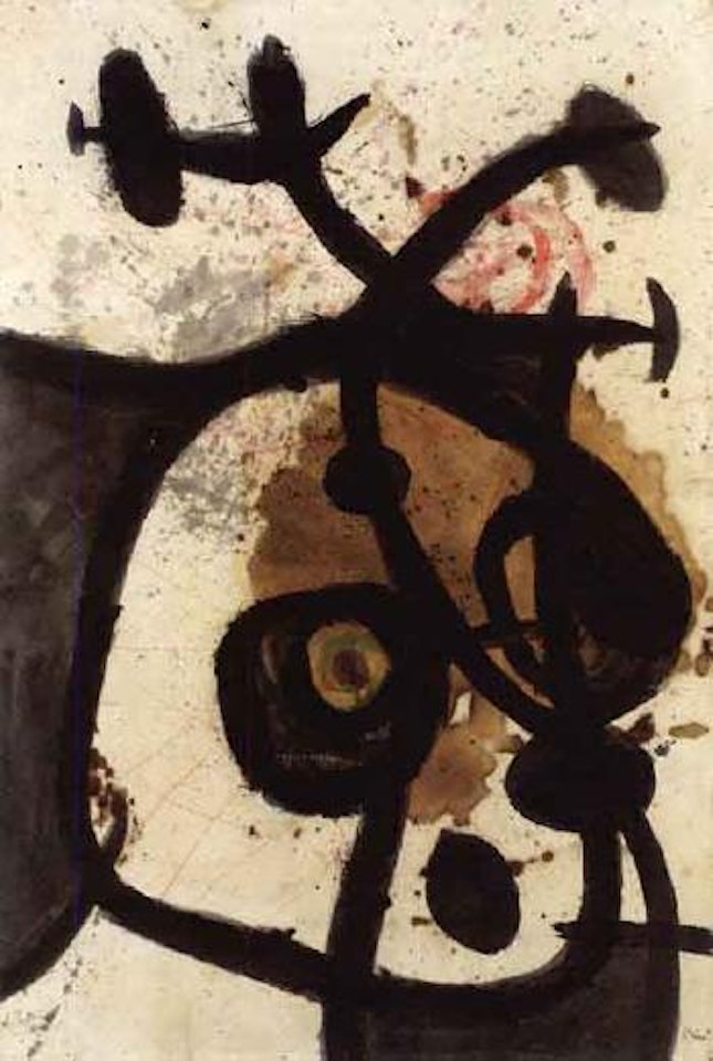Tete II by Joan Miró