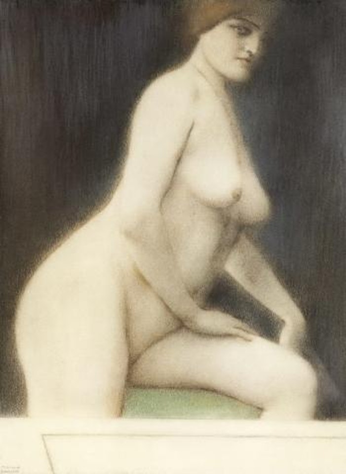 Decheance by Fernand Khnopff