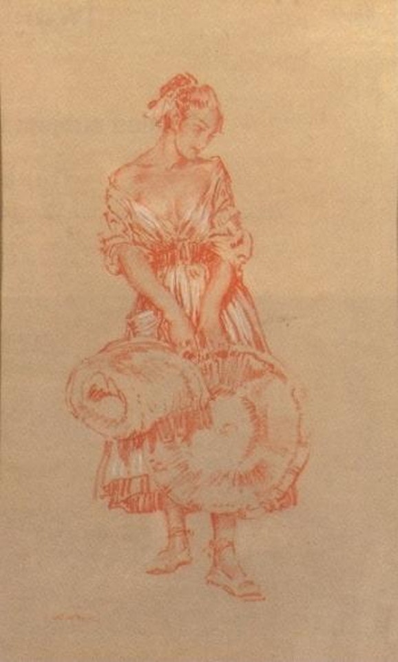 The country girl by William Russell Flint