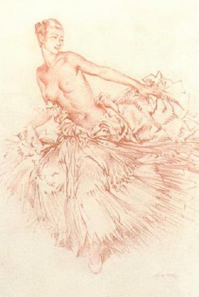 Dancer in flight by William Russell Flint