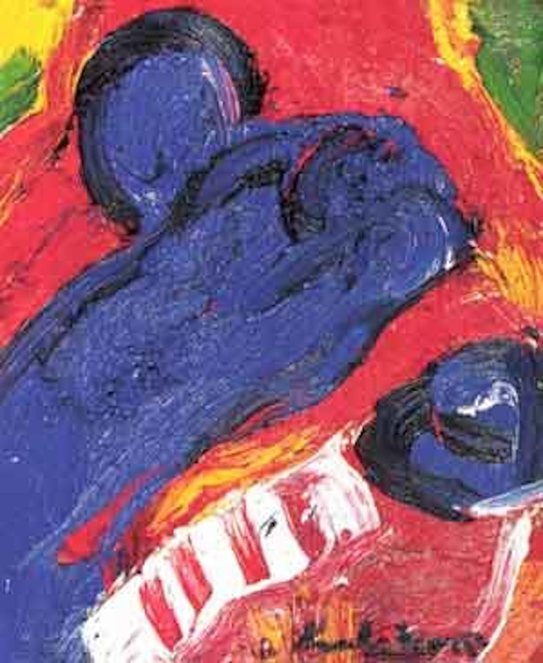 Loup bleu by Bengt Lindstrom