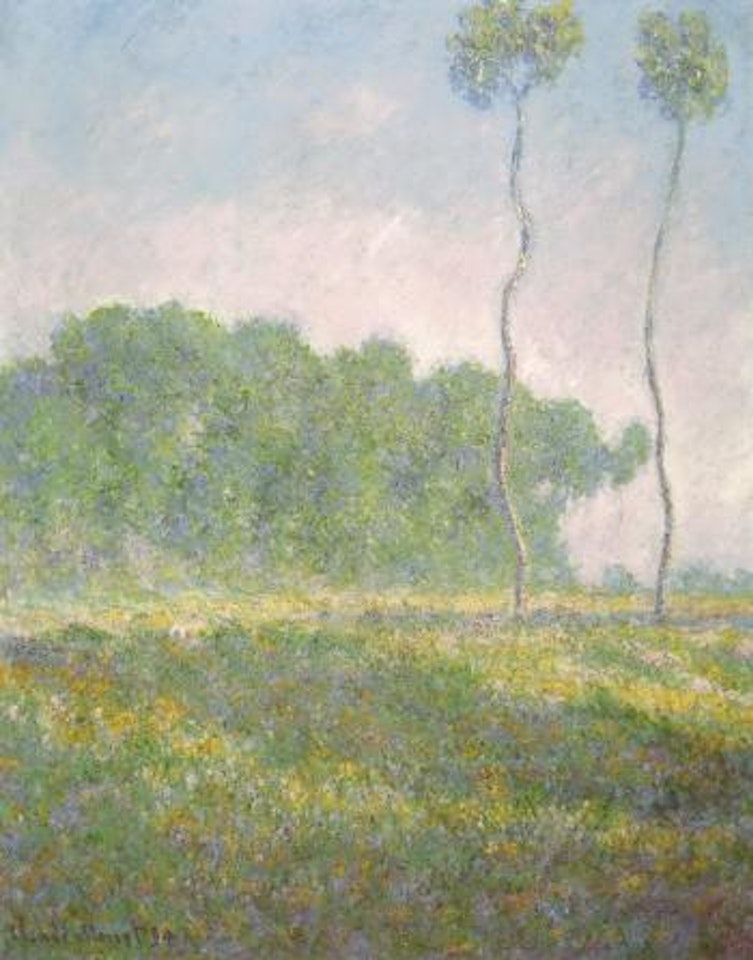 Paysage de printemps by Claude Monet