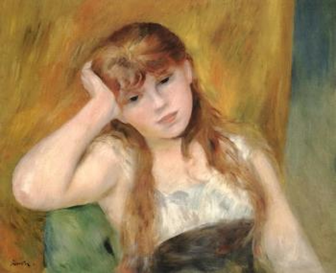 Jeune fille blonde by Pierre-Auguste Renoir