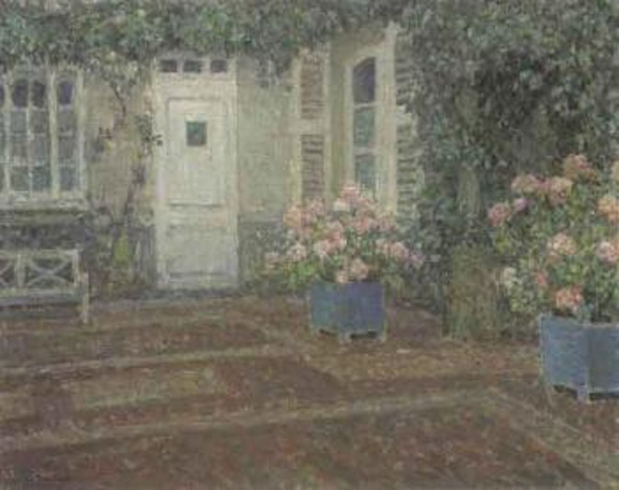 Hortensias by Henri Le Sidaner