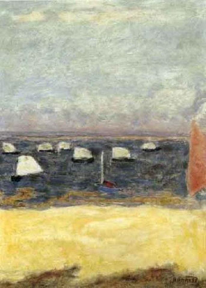 Voiliers, regates by Pierre Bonnard