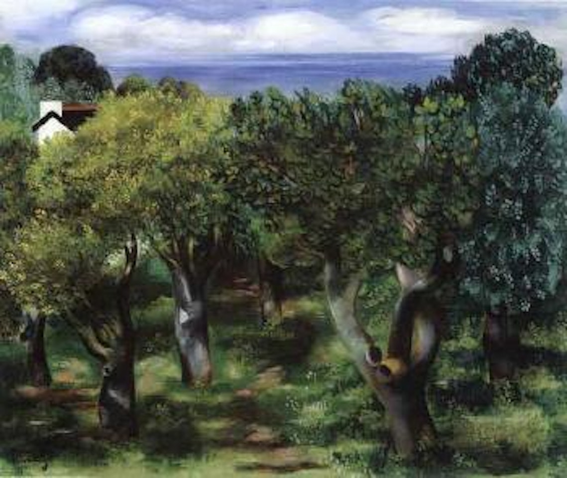 Paysage de Sanary by Moïse Kisling