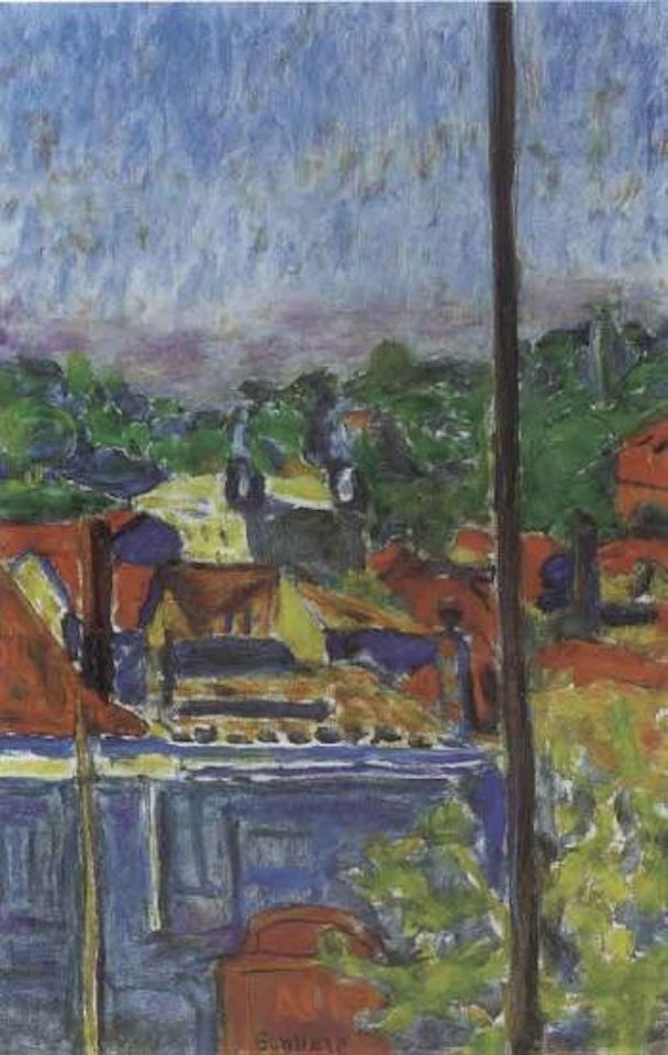 Matinee sur toits by Pierre Bonnard