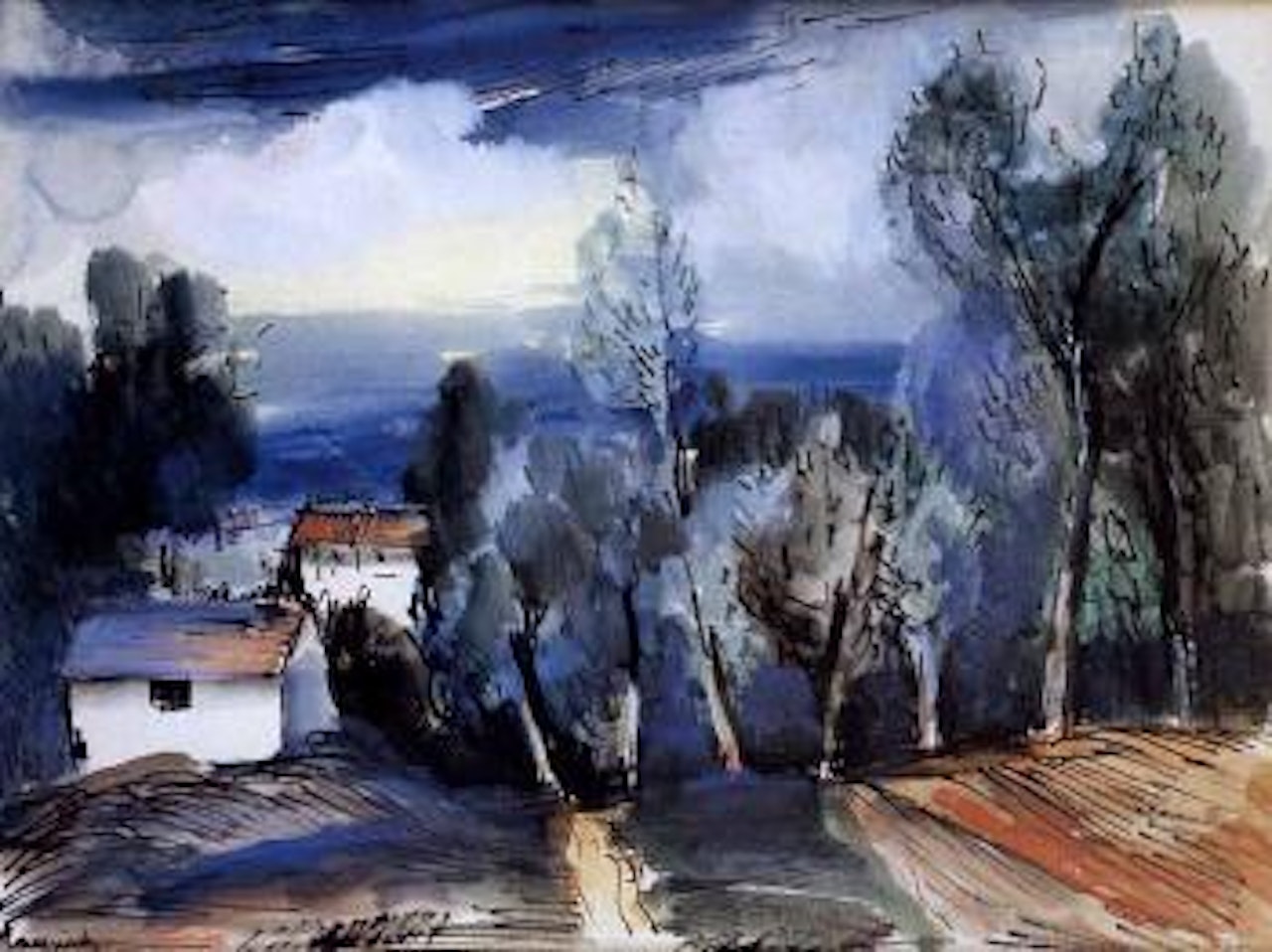 Paysage by Maurice de Vlaminck