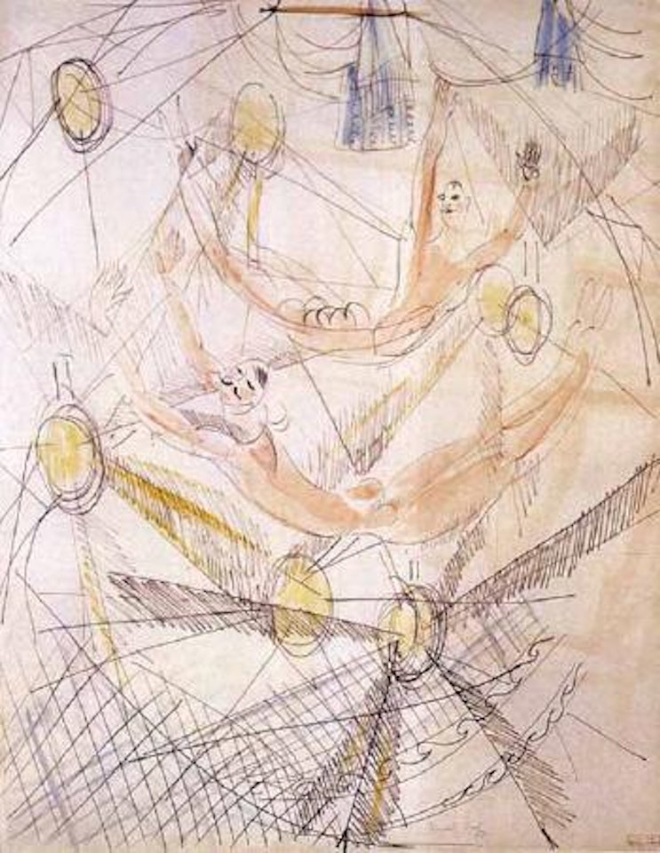 Trapezistes by Raoul Dufy