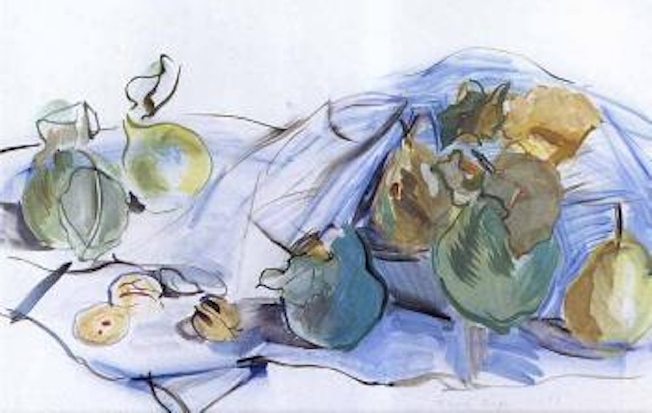 Nature morte aux poires et noix by Raoul Dufy