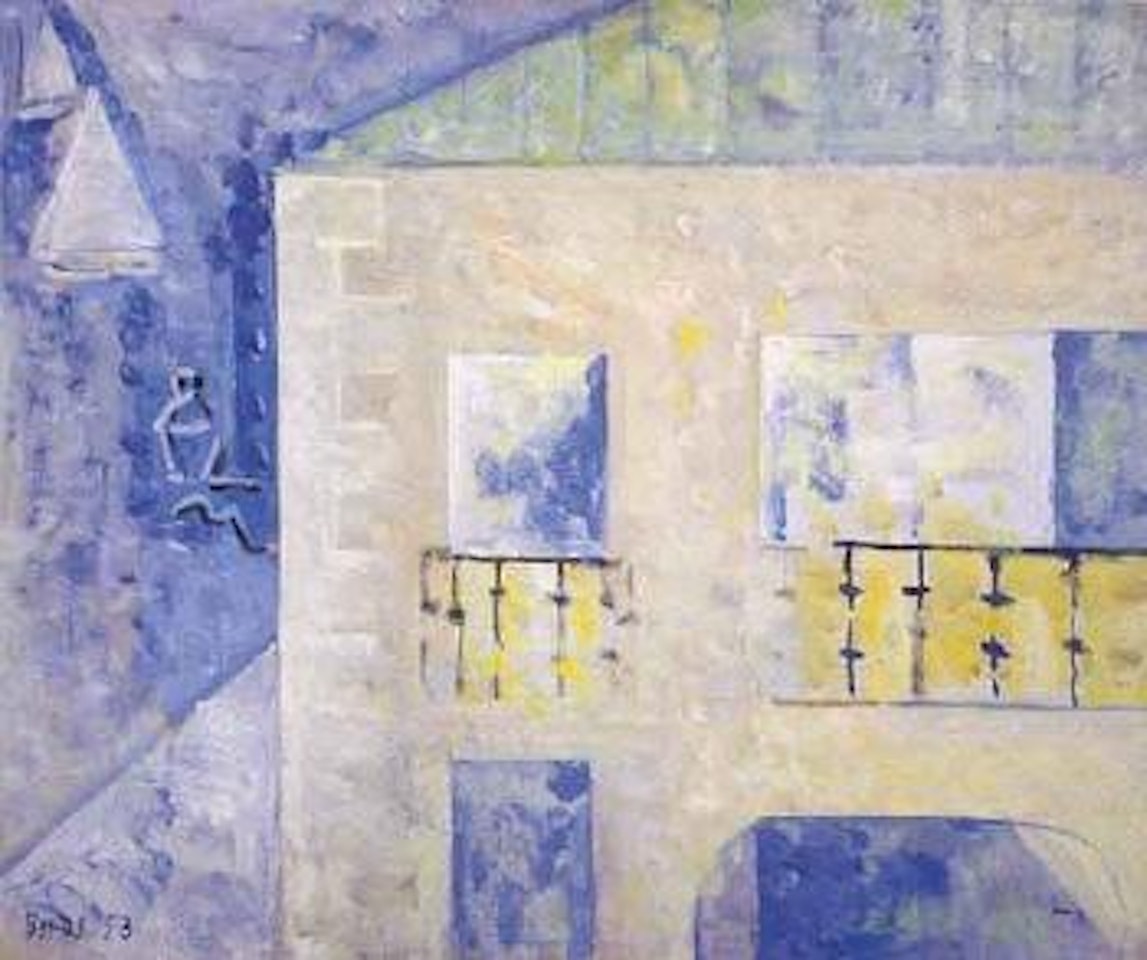 Maison au bord de l'eau by Francisco Bores