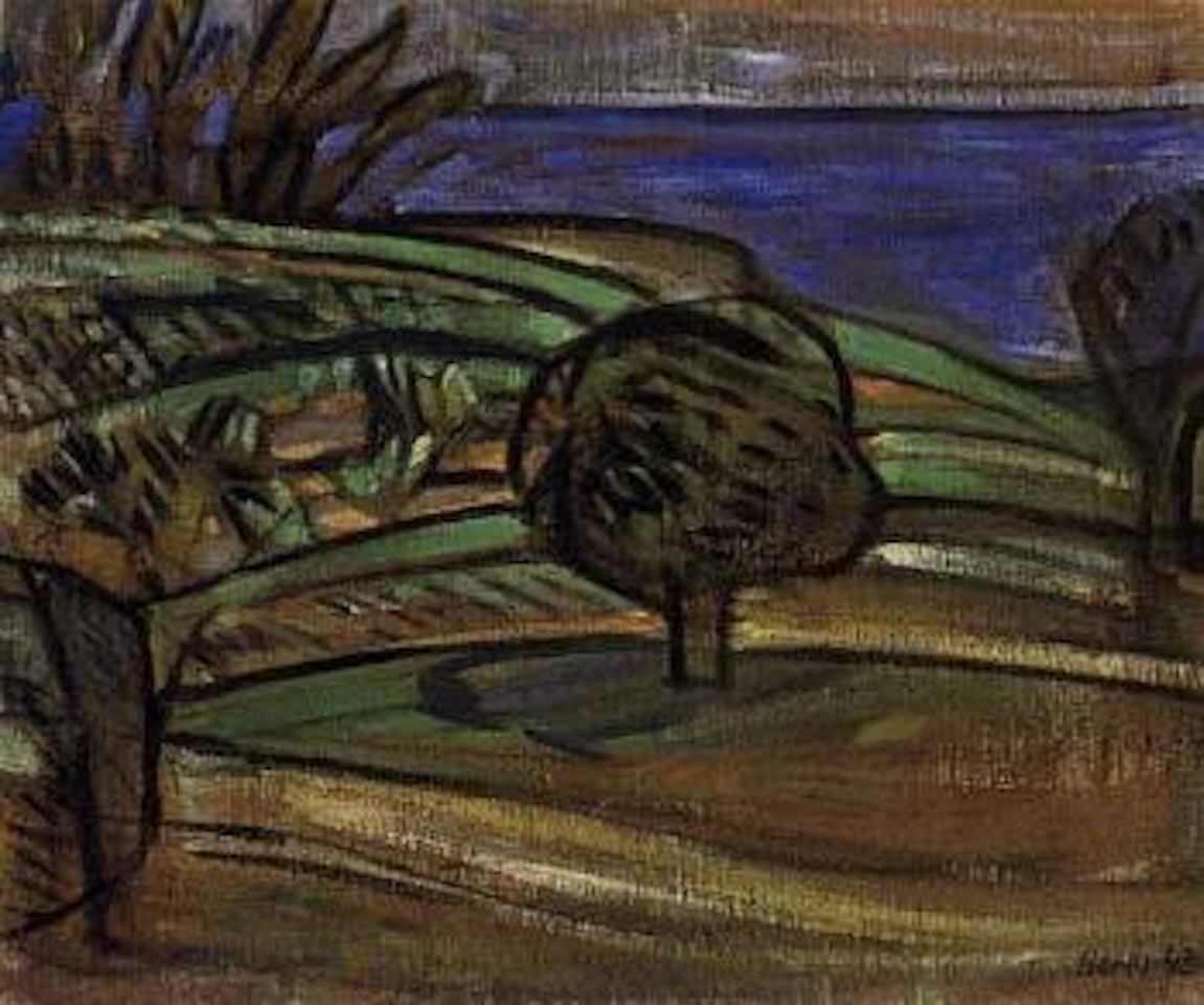 Coteau devant mer by Francisco Bores