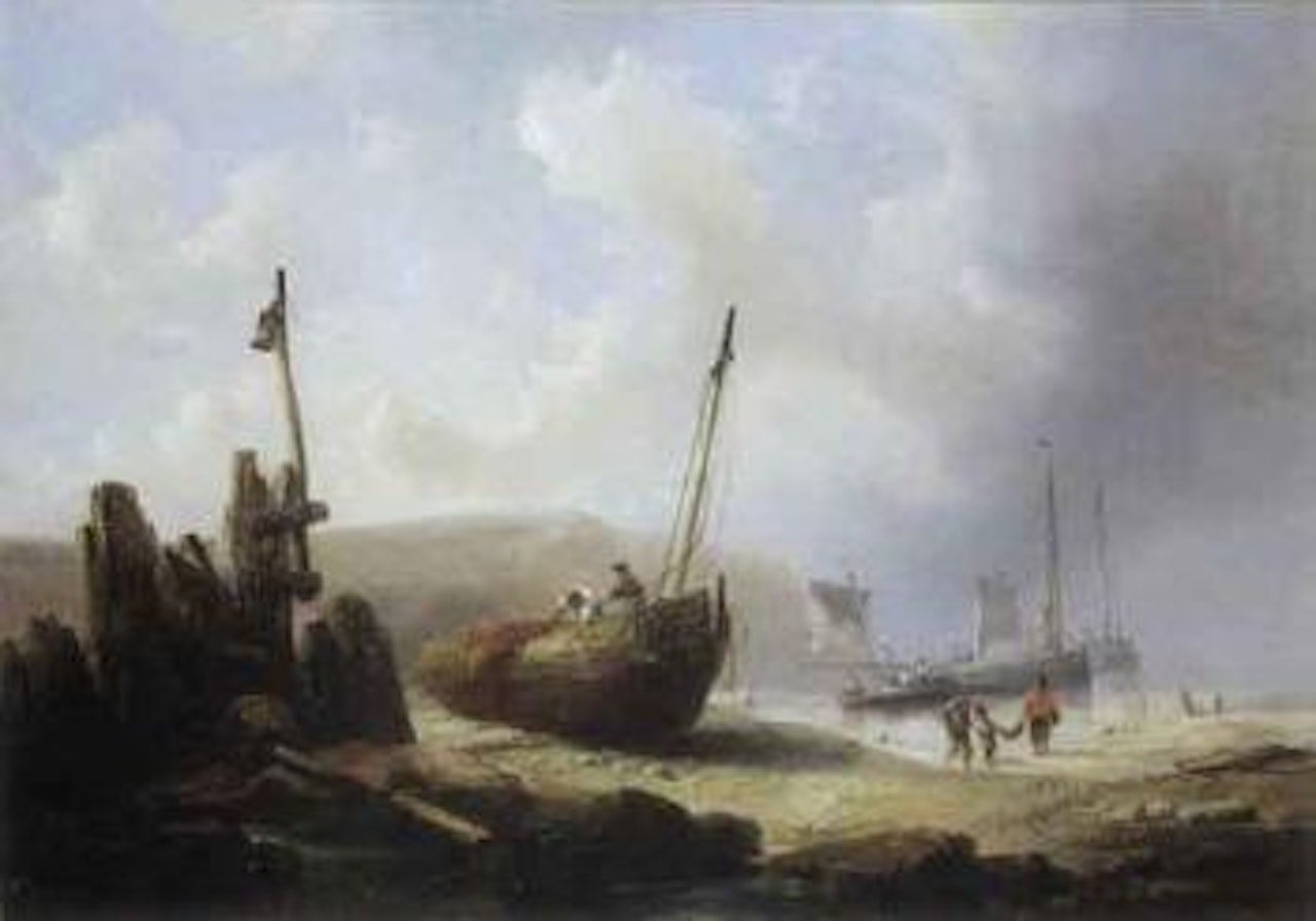 The return of the fishermen by François Etienne Musin