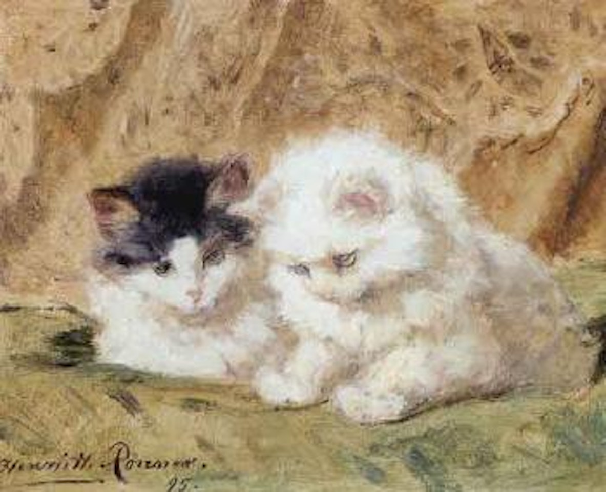 Kittens by Henriette Ronner-Knip