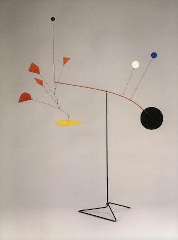 Yellow stogie by Alexander Calder