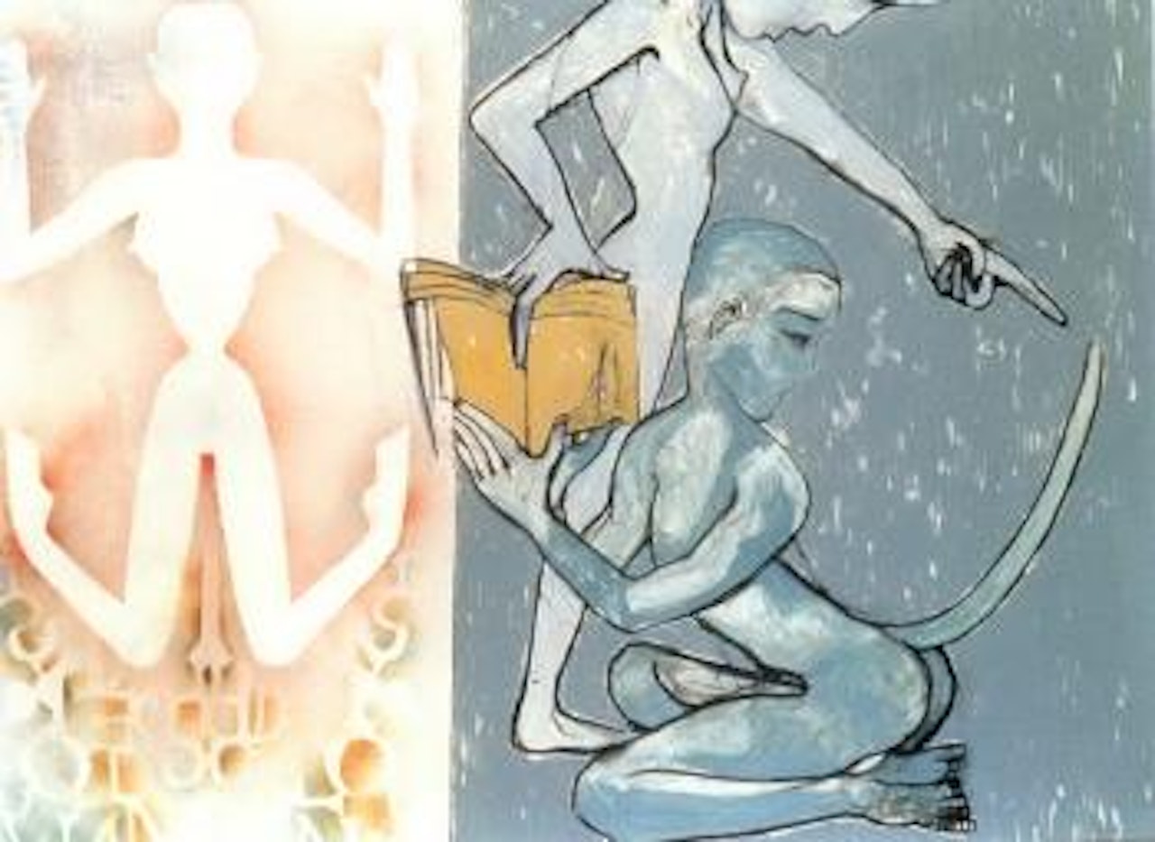 Alphabet by Francesco Clemente