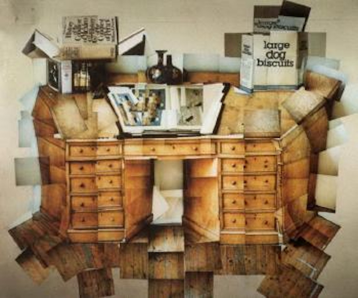 Untitled, after the artist's desk by David Hockney