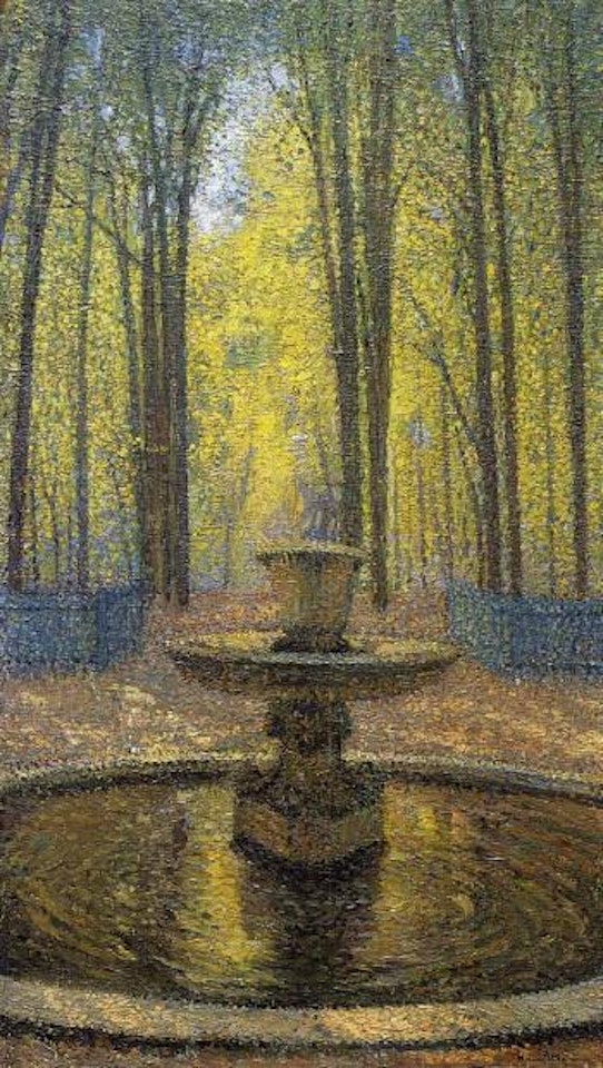 Vasque a Versailles by Henri Jean Guillaume Martin