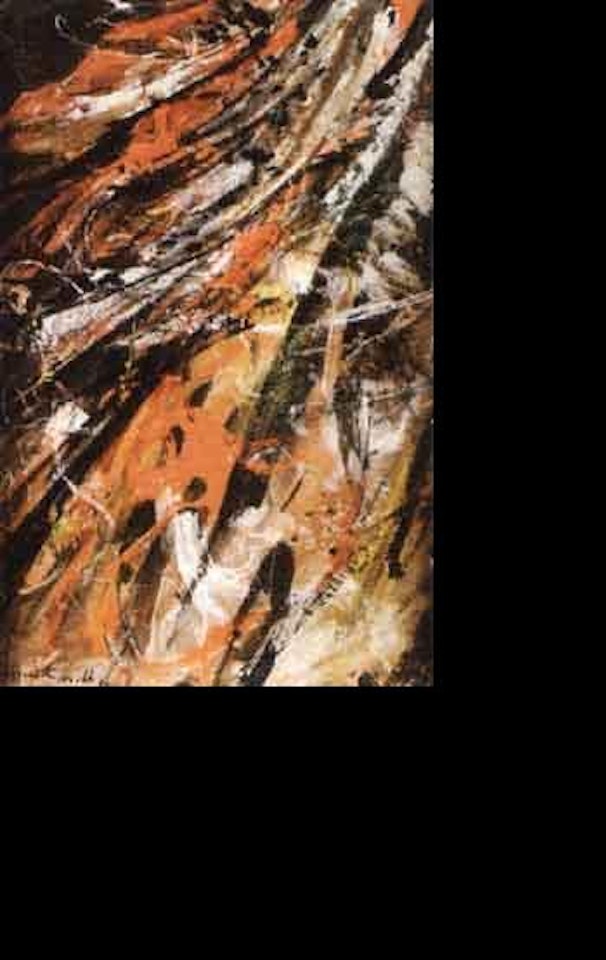 Orange landscape by Kenneth Webb
